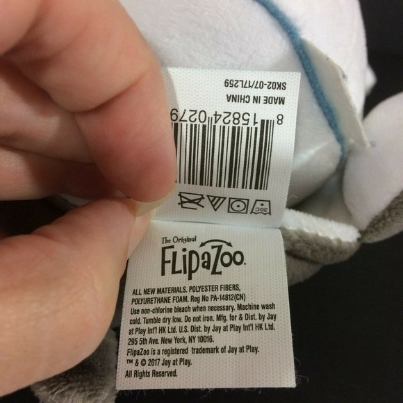 Disney Flipazoo Frozen Olaf Snowman Sven Reindeer Plush 14" Flip Stuffed Animal - Picture 9 of 12